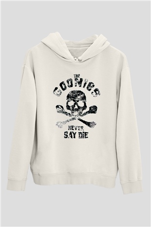 Goonies Beyaz Unisex Hoodie