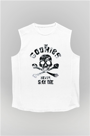 Goonies Beyaz Unisex  Kolsuz Tişört