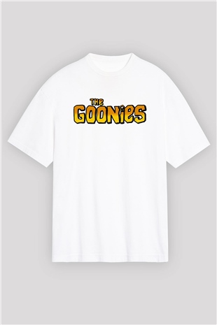 Goonies Beyaz Oversize Tişört