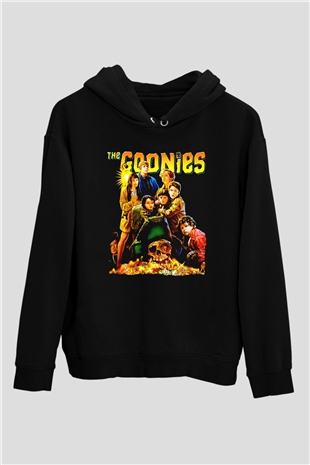 Goonies Siyah Unisex Hoodie