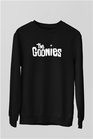 Goonies Siyah Unisex Sweatshirt