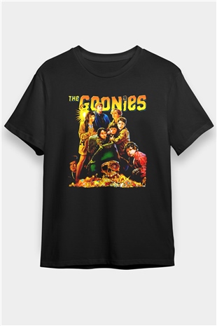 Goonies Siyah Unisex Tişört
