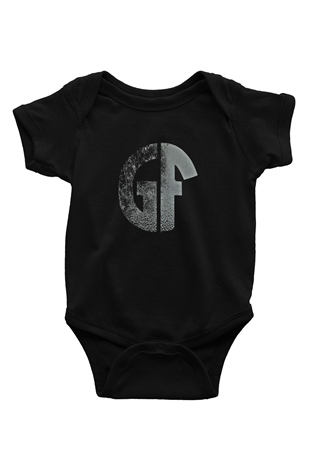 Gorefest Baskılı Unisex Siyah Bebek Body - Zıbın
