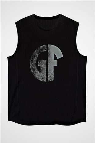 Gorefest Baskılı Unisex Siyah Kolsuz Tişört