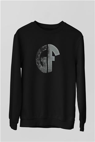 Gorefest Baskılı Unisex Siyah Sweatshirt