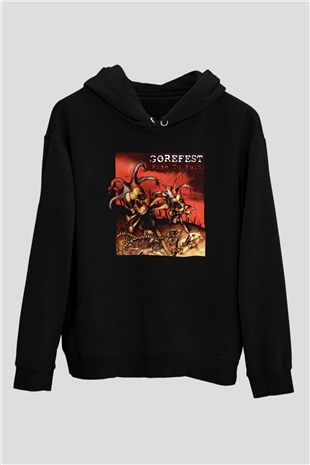Gorefest Siyah Unisex Hoodie