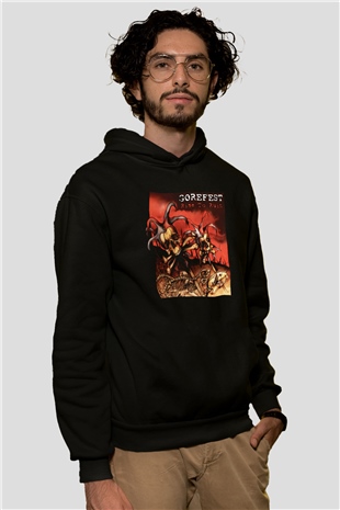 Gorefest Siyah Unisex Hoodie
