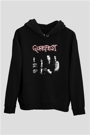 Gorefest Siyah Unisex Hoodie