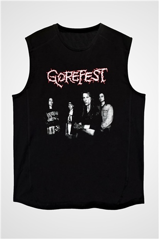 Gorefest Siyah Unisex Kolsuz Tişört