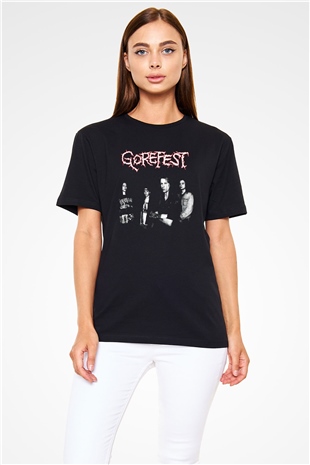 Gorefest Siyah Unisex Tişört T-Shirt - TişörtFabrikası