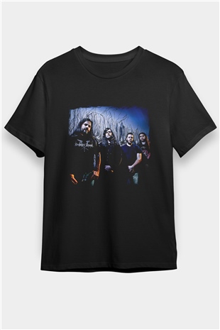 Gorguts Baskılı Unisex Siyah Tişört