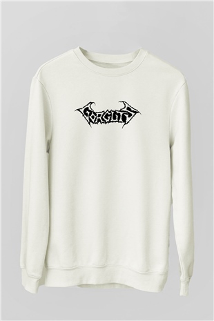 Gorguts Beyaz Unisex Sweatshirt