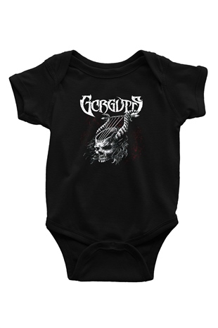 Gorguts Siyah Bebek Body - Zıbın