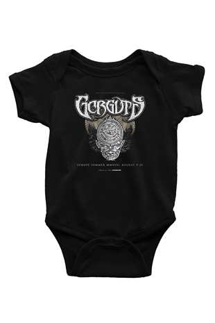 Gorguts Siyah Bebek Body - Zıbın