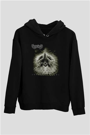 Gorguts Siyah Unisex Hoodie
