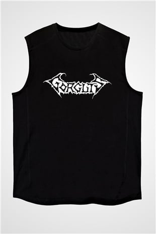 Gorguts Siyah Unisex Kolsuz Tişört