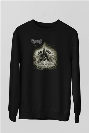 Gorguts Siyah Unisex Sweatshirt