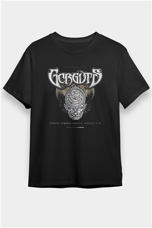Gorguts Siyah Unisex Tişört T-Shirt - TişörtFabrikası