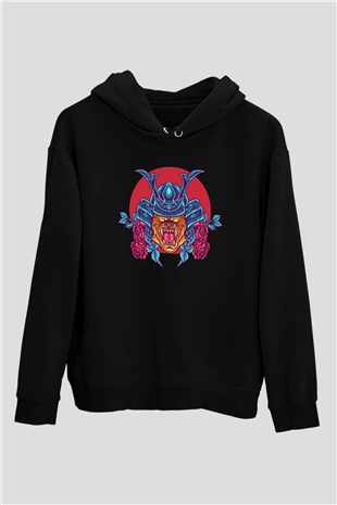 Goril Siyah Unisex Hoodie