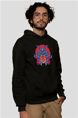 Goril Siyah Unisex Hoodie