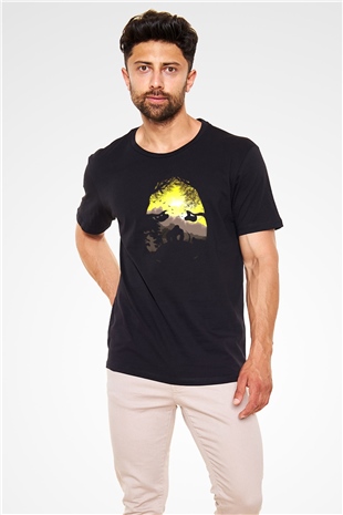 Goril Siyah Unisex Tişört T-Shirt - TişörtFabrikası