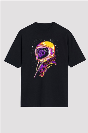 Goril Siyah Oversize Tişört Oversize T-shirt - TişörtFabrikası