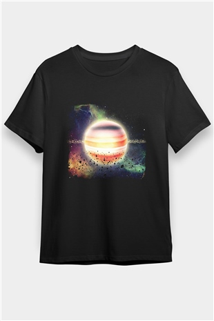 Gorillaz Baskılı Unisex Siyah Tişört