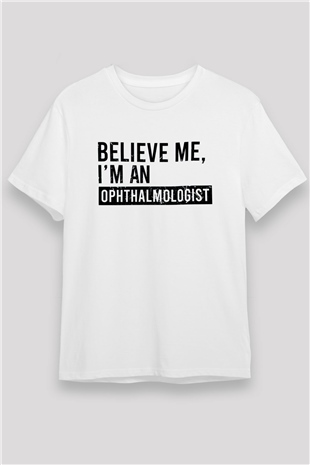 Göz doktoru Beyaz Unisex Tişört T-Shirt - TişörtFabrikası