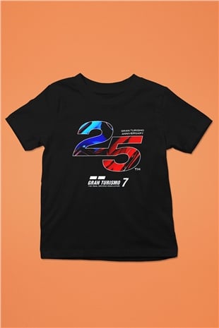Gran Turismo Siyah Unisex Çocuk Tişört