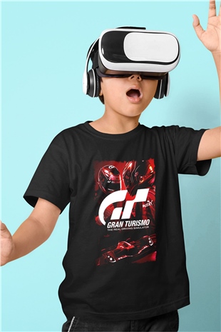 Gran Turismo Siyah Unisex Çocuk Tişört