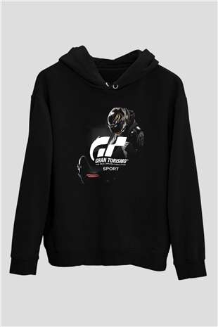 Gran Turismo Siyah Unisex Hoodie