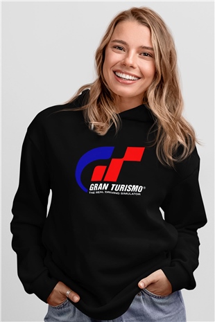 Gran Turismo Siyah Unisex Hoodie