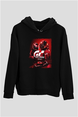 Gran Turismo Siyah Unisex Hoodie
