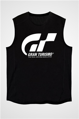 Gran Turismo Siyah Unisex Kolsuz Tişört