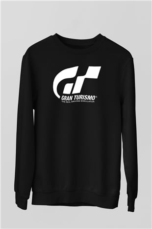 Gran Turismo Siyah Unisex Sweatshirt