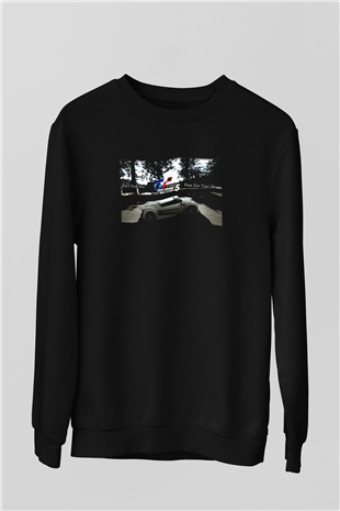 Gran Turismo Siyah Unisex Sweatshirt