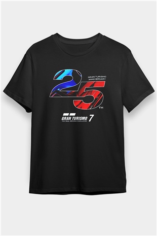 Gran Turismo Siyah Unisex Tişört T-Shirt