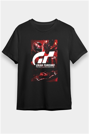 Gran Turismo Siyah Unisex Tişört T-Shirt