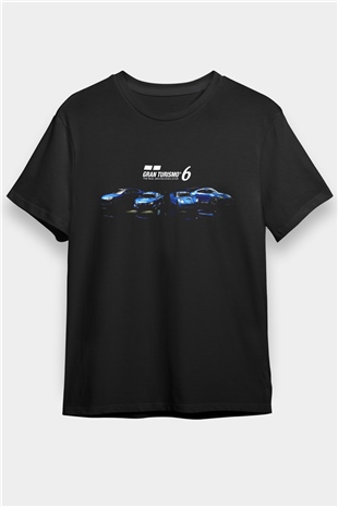 Gran Turismo Siyah Unisex Tişört T-Shirt