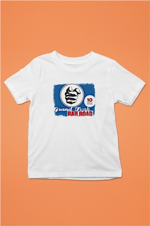 Grand Funk Railroad Baskılı Unisex Beyaz Çocuk Tişört