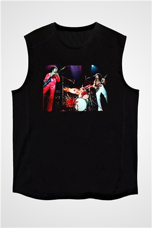 Grand Funk Railroad Siyah Unisex Kolsuz Tişört