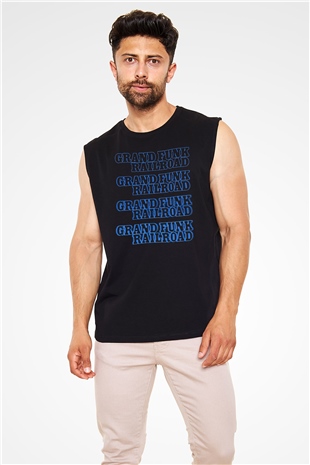 Grand Funk Railroad Siyah Unisex Kolsuz Tişört