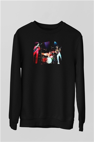 Grand Funk Railroad Siyah Unisex Sweatshirt