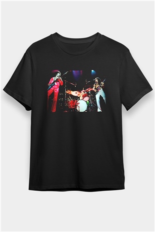 Grand Funk Railroad Siyah Unisex Tişört T-Shirt - TişörtFabrikası
