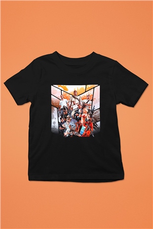 Grand Theft Auto Siyah Unisex Çocuk Tişört