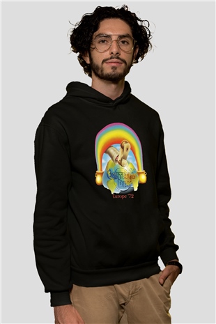 Grateful Dead Siyah Unisex Hoodie