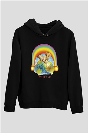 Grateful Dead Siyah Unisex Hoodie