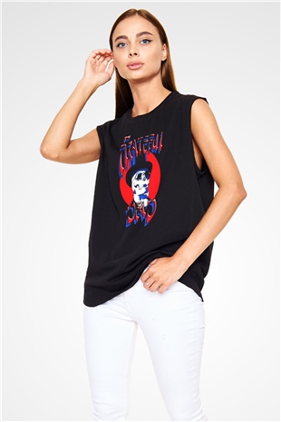 Grateful Dead Siyah Unisex Kolsuz Tişört