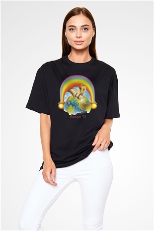 Grateful Dead Siyah Unisex Oversize Tişört T-Shirt