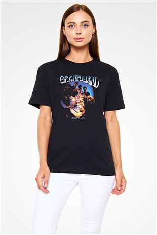 Grateful Dead Siyah Unisex Tişört T-Shirt - TişörtFabrikası